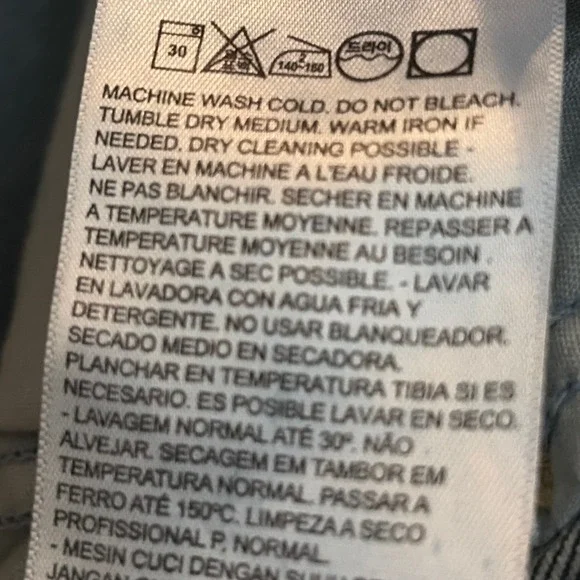 Levi Strauss Wedgie Skinny Jeans Women's Size 32 Dark Wash Button Fly Hi-Rise - Picture 8 of 9